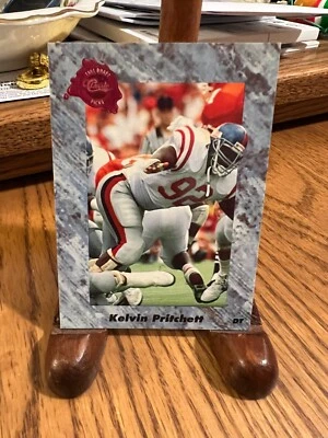 1991 Classic Draft Picks Kelvin Pritchett #118 Rookie Card - Image 1 of 2