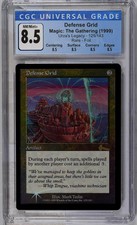 DEFENSE GRID Urza's Legacy Foil CGC 8.5 Graded MTG [Card Kingdom]