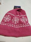 New DTSC Imports Hat Chapeau Beanie Fleece Lined Pink (NWT)