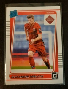 2021-22 Donruss Soccer ALEXANDER SORLOTH Rated Rookie RC Base Card #193 Norway - Picture 1 of 2