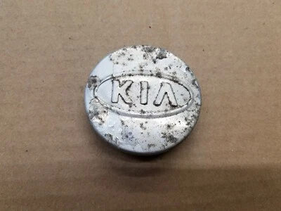 起亚原始设备制造商 2002 - 2010 年 Sedona Sorrento 里约彩绘银色中心盖 52960 2F000/100 — 第 1/2 张图片