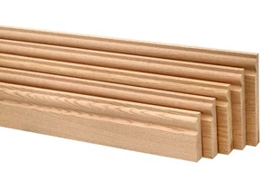Solid Oak Skirting Torus Style Solid Oak Skirting Board - Choice of 5 sizes - Picture 1 of 16