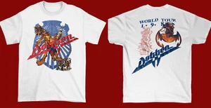 Dokken - World Tour 1988 Geschenk Fans S-234XL Shirt doppelseitig weiß B049 - Bild 1 von 3