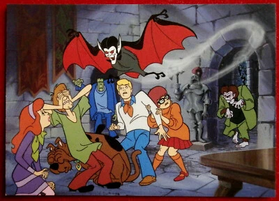 HANNA-BARBERA - Card #49 - SCOOBY-DOO - GAGGLE OF GALLOPING GHOSTS - CARDZ 1994 - Image 1 of 2