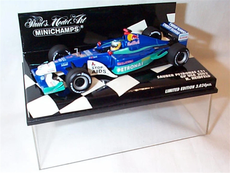 Sauber petronas C21 GP USA 2002 N.Heinfeld New in case ltd ed - Image 1 of 1
