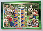 New Idea Special Tribute to Steve Irwin  Australia flag kangaroo 50c sheetlet