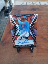 2023 Leaf Exotic Clown Fish Mojo Sp #/3 Dwight Gooden Autograph New York Mets