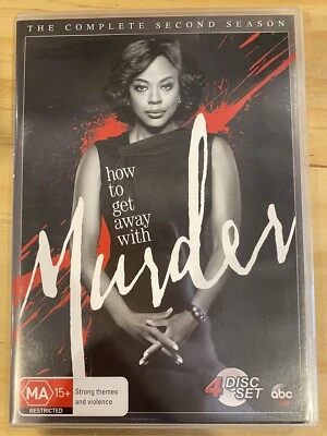 How To Get Away With Murder - Complete Season 2 - VGC - DVD - R4 - Image 1 of 4