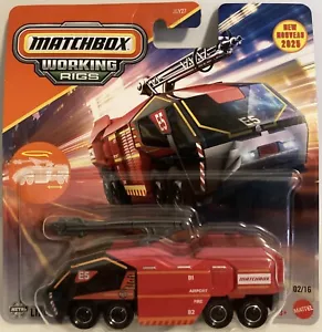 HTF 2025 Matchbox Working Rigs MBX Flame Blaster Fire Truck ~ SAME DAY BOX SHIP - Picture 1 of 12
