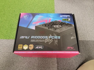 MSI MPG A1000GS PCIe5.1 ATX3.1 80+ gold PC computer power supply - Afbeelding 1 van 3