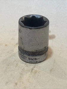 Vintage 1/2" Dr. x 5/8" Größe DURO-CHROM Doppel Vierkant Steckschlüssel 1620S & 8 Pt USA - Bild 1 von 17