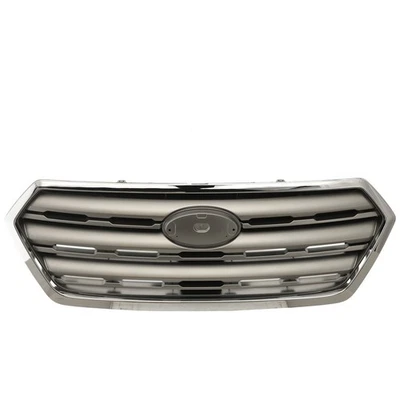 Rejilla para Subaru Outback 2015-2016 carcasa cromada con inserto de plástico plateado Foto 1 de 4