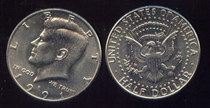 1991-P KENNEDY HALF DOLLAR (RK963) NICE COIN - Picture 1 of 1