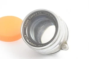 Lente Canon cromo temprano 50 mm/F1,8 Leica 39 mm LTM 168-153-7 #96725 mtd 251020 - Imagen 1 de 7