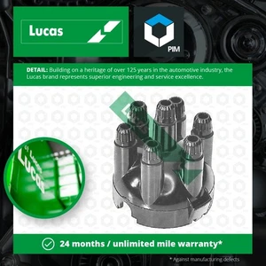 Distributor Cap fits JAGUAR Mark 2 Mk2 3.4 55 to 70 8A Lucas 6478 JLM9523 New - Picture 1 of 2