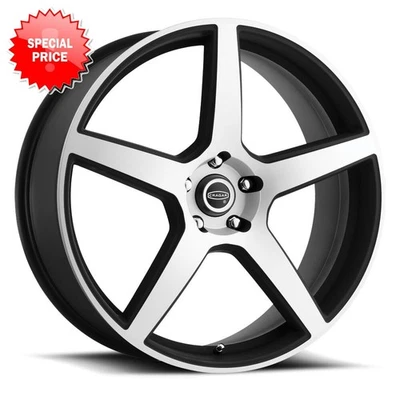 CRAGAR 620MB Modern Muscle 20X10 5X115 ET15 Machined Face w/ Black (Qty of 1) - Image 1 of 2