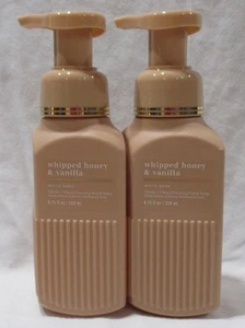 White Barn Bath & Body Works Foaming Hand Soap Set Lot 2 WHIPPED HONEY & VANILLA - Picture 1 of 4