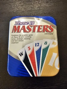 Phase 10 Masters Edition Kartenspiel Tin mit Karten und Anleitung Familienfest - Bild 1 von 3
