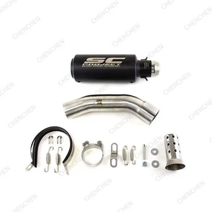 Sistema de escape completo para Duke 250 390/Adventure tubo de conexión + puntas silenciador escape - Imagen 1 de 8