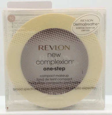 Revlon New Complexion One Step Makeup Natural Tan #10, SEALED SEE PICTURES - Image 1 of 4