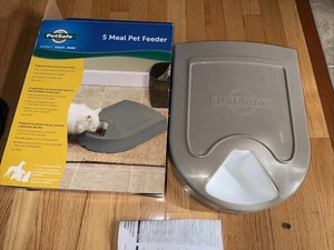 PetSafe Eatwell 5 Meal Timed Automatic Pet Feeder PFD11-13707 - Picture 1 of 7