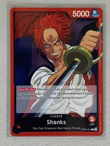 Shanks - OP09-001 L - One Piece Card Game Emperors in the New World OP-09 - Bild 1 von 1