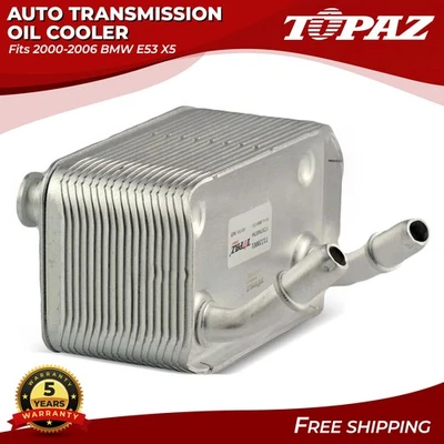 Enfriador de aceite de transmisión automática para BMW E53 X5 2000-2006 17101439112 17207500754 Foto 1 de 4