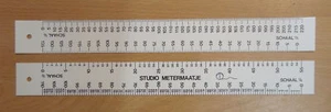 Handmaß Maßstab zur Schnittverkleinerung Umrechnung - Bild 1 von 1