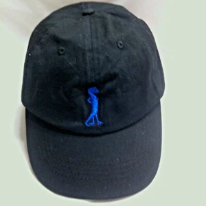 Geico Mascot Logo Gecko Black Youth Teens Hat Baseball Cap - Picture 1 of 5