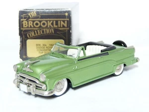 Brooklin BRK30a 1/43 1954 Dodge Royal Convertible Handmade White Metal Model Car - Picture 1 of 2