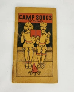 Camp Songs "N" Things 1939 - Vintage Ephemera - Imagen 1 de 5