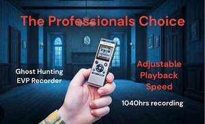 Ghost Hunting EVP OLYMPUS OM DIGITAL VOICE RECORDER "Adjustable Playback speed" - Picture 1 of 7