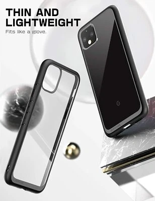 SUPCASE for Google Pixel 4XL, Clear Case Hybrid Shell Slim TPU Bumper Back Cover - Image 1 of 4