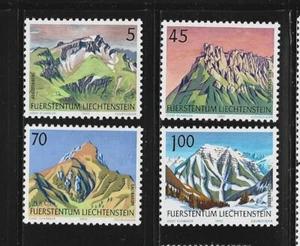 LIECHTENSTEIN. Año: 1990. Tema: SERIE BASICA. MONTAÑAS, (II). - Picture 1 of 1
