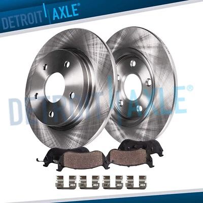 11.18'' 284mm Rear Brake Rotors Brake Pads for 2020 - 2023 Hyundai Sonata Kia K5 - Image 1 of 4