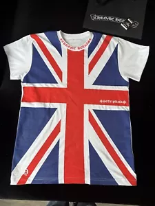 Chrome Hearts Limited Edition British Flag T-shirt M - Picture 1 of 6