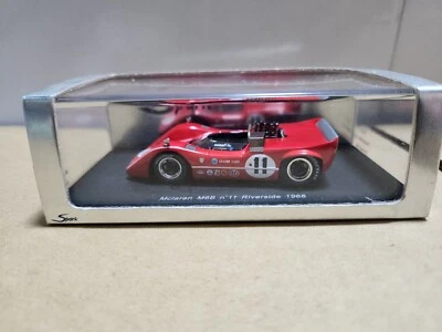 SPARK S1112 McLaren M6B #11 Riverside 1968 1/43 - Immagine 1 di 4