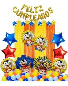 Juego de Globos de Decoración Show Bely Beto Feliz Cumpleaños - Imagen 1 de 9