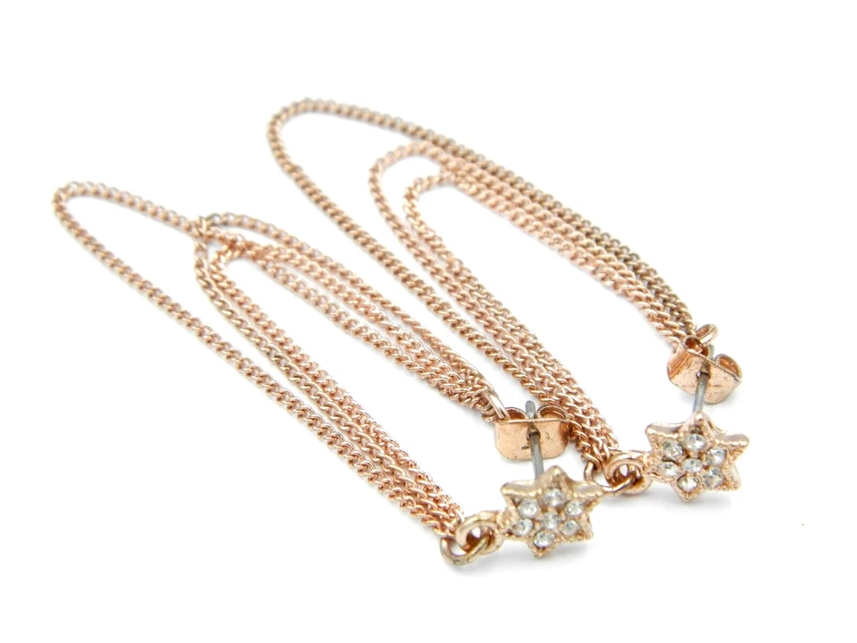 Pilgrim Damen Ohrstecker 16 Karat Rotvergoldet Zirkonia UVP 24,95€ Trendig Chic - Bild 1 von 1