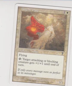 Magic MTG Tradingcard Seventh Edition 2001 Angelic Page 1/350 - Imagen 1 de 1
