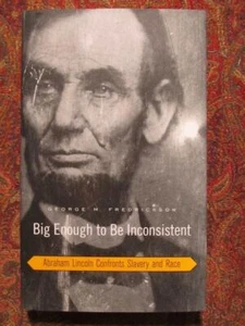 ABRAHAM LINCOLN CONFRONTS SLAVERY AND RACE - BIG ENOUGH TO BE INCONSISTENT - NEW - Picture 1 of 12