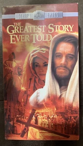 The Greatest Story Ever Told NEW (VHS, 1996, 2-Tape Set, Screen Epics)  - Picture 1 of 2
