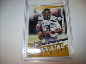 Russell Wilson 2018 Panini Super Bowl Stars Gold #4 BCCG 10 Mint Free Shipping - Bild 1 von 5