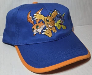 Vintage Digimon Adjustable YOUTH Hat Cap 90s Y2K USA NEW NWOT Anime Cartoon OS - Picture 1 of 5