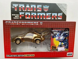 Transformers G1 2002 JAZZ gold 06 MIB e-hobby takara - Picture 1 of 9