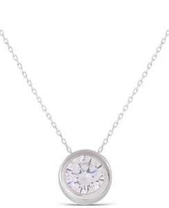 Collar plata de Ley Rodiada Luxenter IMRAK NH06600 circonitas bcas-reasa-prolong - Imagen 1 de 6