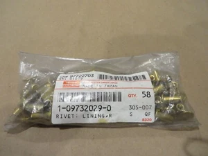 OEM # 97722703 ISUZU # 1-09732029-0 GM OEM new BRAKE LINING RIVET PACK OF 58 pcs - Picture 1 of 3