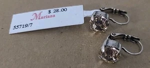 Mariana dangle earrings crystal hand made E-1440 NEW with tags - Picture 1 of 3