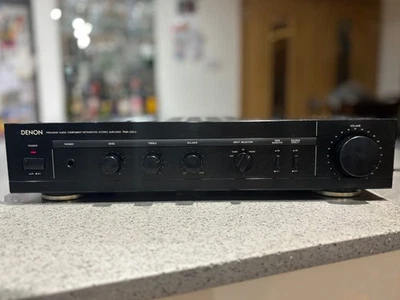 Denon PMA-250 II Stereo Amp 1990. Selector switch not great. 25W per ch. phono  - Image 1 of 4