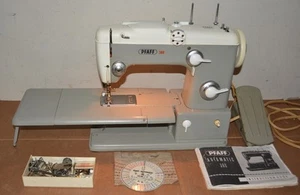 Pfaff 360 Sewing Machine w/ Accessories Automatic Tested Working Vintage - Picture 1 of 12